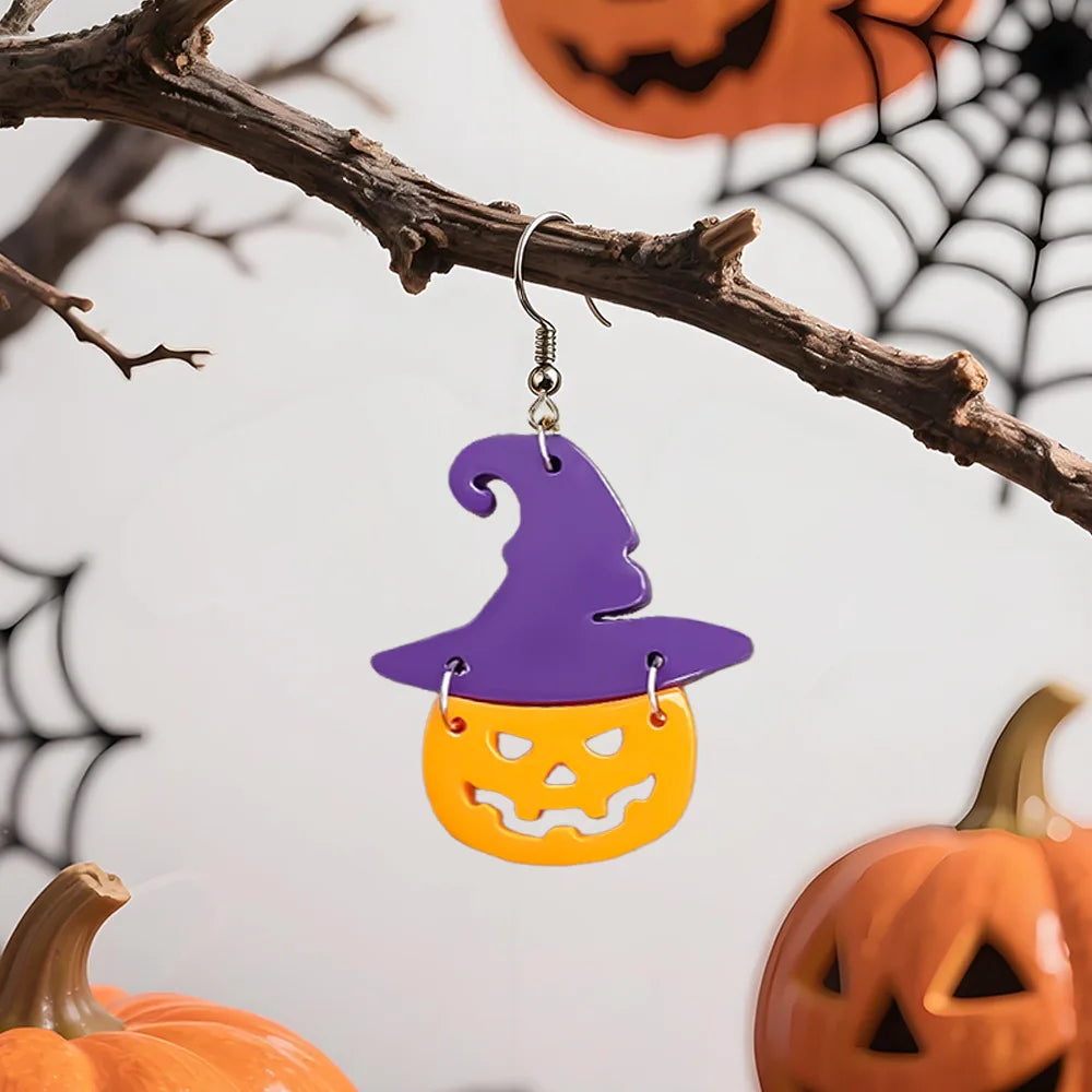 Christmas Silicone Resin Earring Molds with Holes Jewelry Pendant Mold Halloween DIY Ornaments Bracelet Gifts Macking Mould Kit