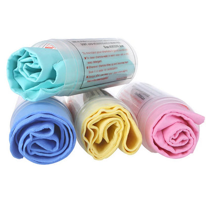 43*32cm PVA Car Wash Towel Soft Strong Absorbent Cleaner Car Accessories Auto Care Cleaning Cloth Hair Drying Deerskin Towels
