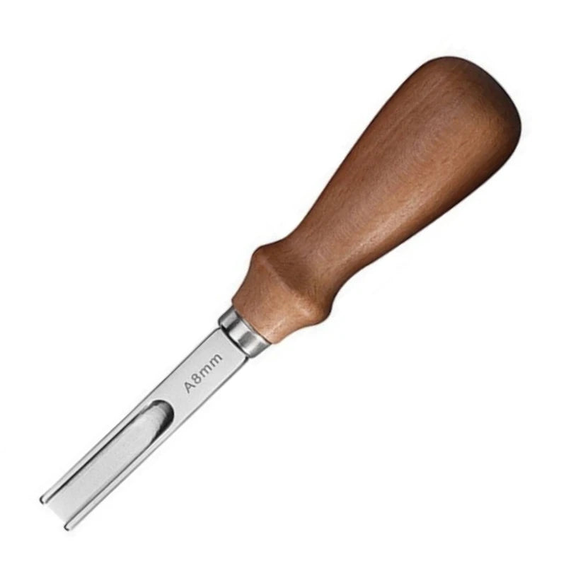 1/4PCS Leather Edge Skiving Beveler Tools Wide Leather Craft Edge Beveler Tool Kit Leather Edge Trimmer for DIY Leather Craft