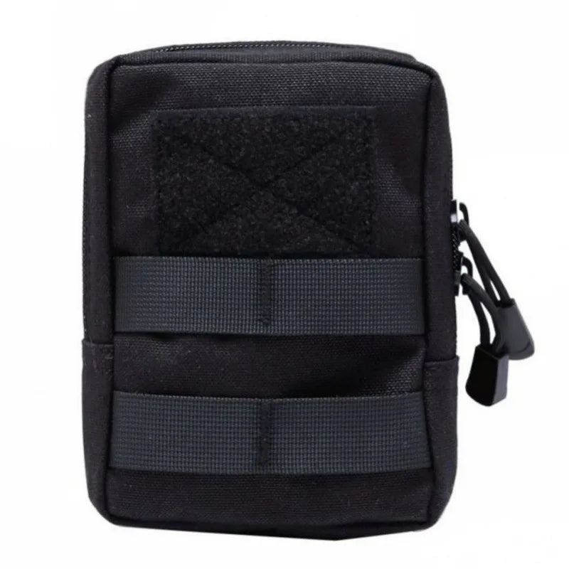 Molle Utility EDC Waist Bag Tactical Pouch Medical First Aid Bag Outdoor Sports Camping Hunting Waist Belt Pocket Sundry Bag