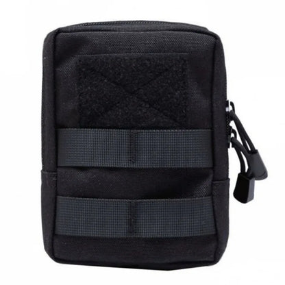 Molle Utility EDC Waist Bag Tactical Pouch Medical First Aid Bag Outdoor Sports Camping Hunting Waist Belt Pocket Sundry Bag