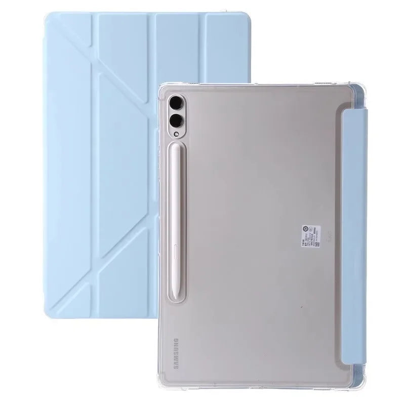For Samsung Tab S10 Lite S11 S9 S10 FE S7 S8 Plus S9FE S7FE A11 + A9 Plus Lite 8.7 S6 Lite S10FE 13.1 S12+ 12.4Smart Cover Case