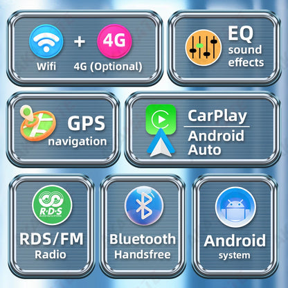 Android Car Radio for Seat Ibiza MK4 6J 2008-2015 Multimedia Player CarPlay Android Auto GPS Bluetooth WIFI Car Head Unit 9inch