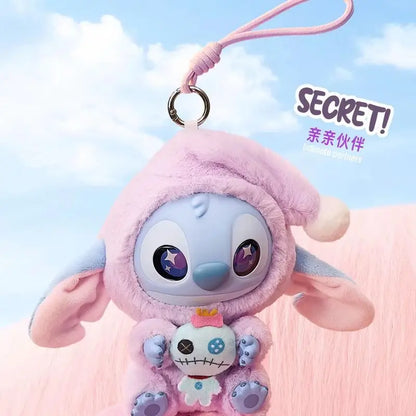 Official Stitch cartoon, so sleepy but still takes a bite / Street GENZ series blind box kids' collectible toy Christmas gift