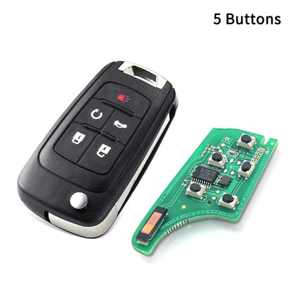 Jingxin OHT01060512 Remote Car Key 2/3/4/5BT Fob 315/433MHz ID46 for Chevrolet Cruze Camaro Malibu Sonic Opel GMC Car Keys logo
