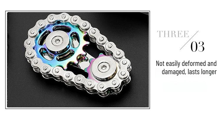 Metal Fidget Spinner Office Desk Toy Stress Relief Gears Hand Spinner for Adults desk decoration home decor Relieve stress relax