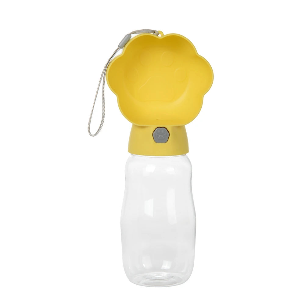 2in1 Pet Portable Water Bottle for Small Medium Dogs Cats Food Feeder Leakproof Dog Drink Bowl Outdoor Pet Puppy Water Dispenser
