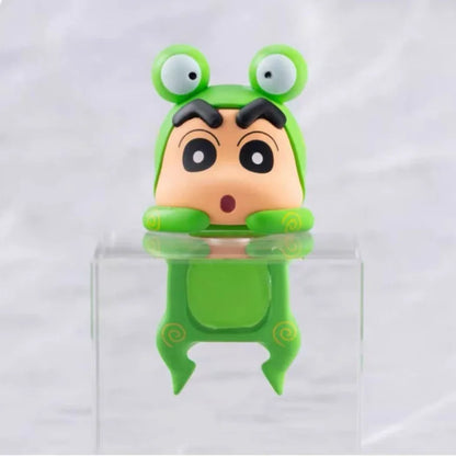 New Crayon Shin-Chan Blind Box Animation Figurine Hippers Mobile Phone Car Decoration Figurine Pendant Gift Anime Periphera Gift