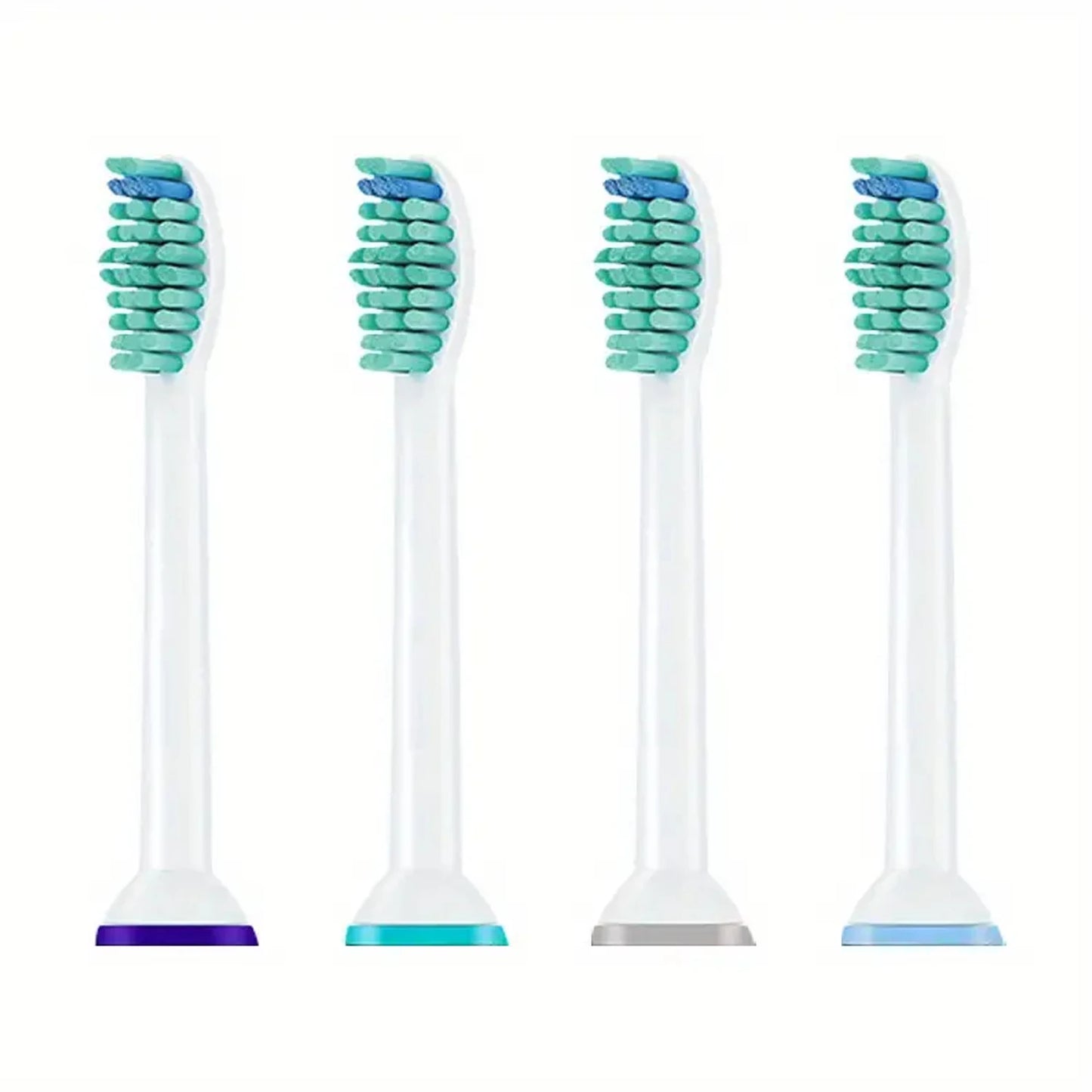 4-32pcs Electric Toothbrush Replacement Heads Compatible with Philips Sonicare Replacement Brush Heads Click-on Handles