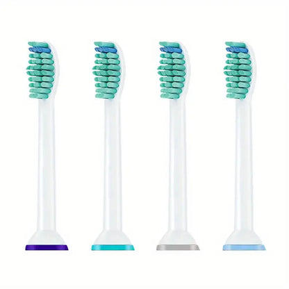 4-32pcs Electric Toothbrush Replacement Heads Compatible with Philips Sonicare Replacement Brush Heads Click-on Handles