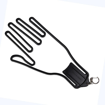 1pc Golf Gloves Stretcher Holder Keeper Hanger Gloves Support Frame Holder Rack Dryer Shaper Accessories Plastic with Metal Buck