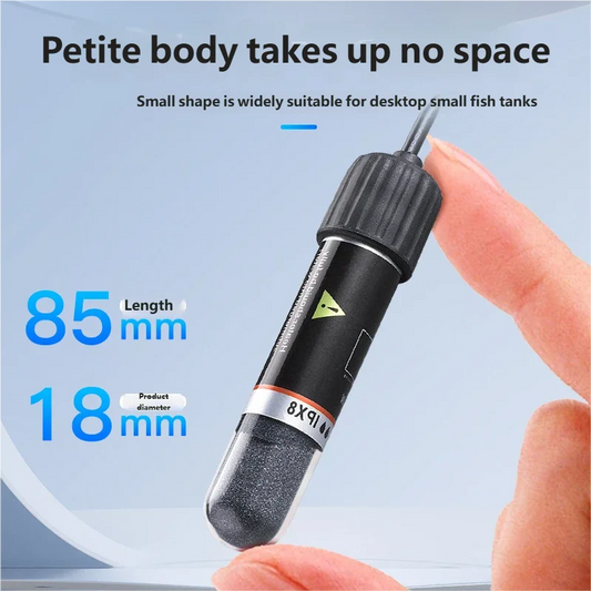 USB Mini Aquarium heating rod for Small Fish Tank 26°C Constant Temperature Aquarium Heater Submersible Thermostat Heater 10W