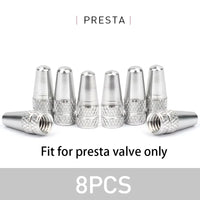 8pcs silver
