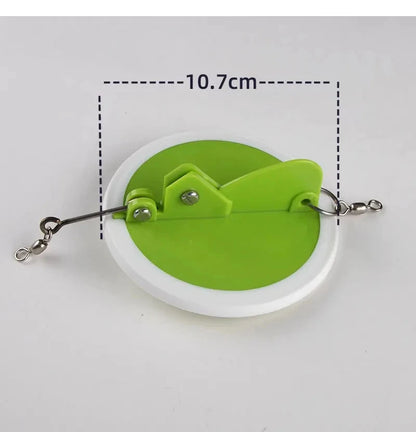 FISHINGFANS 10.7CM 4.2inch Dipsy Diver Sea Directional Fishing Accessory Adjustable trolling disc Diver disc