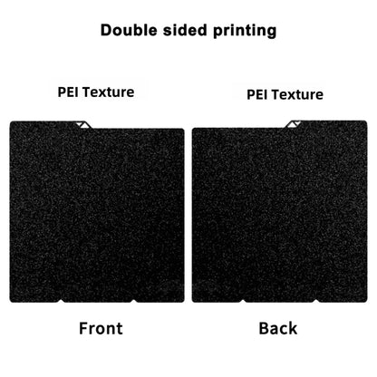 For Anycubic Kobra S1 Plate Pei Sheet 264x276mm Textured Kobra X Combo Build Plate Double Sided PEO PET Kobra S1C build Plate