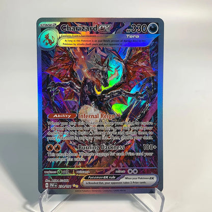 Charizard Pokemon Cards Shining Charizard Holographic Charizard Ex GX VMX Hobbies Rare Collection Battle Cards Toys Gifts