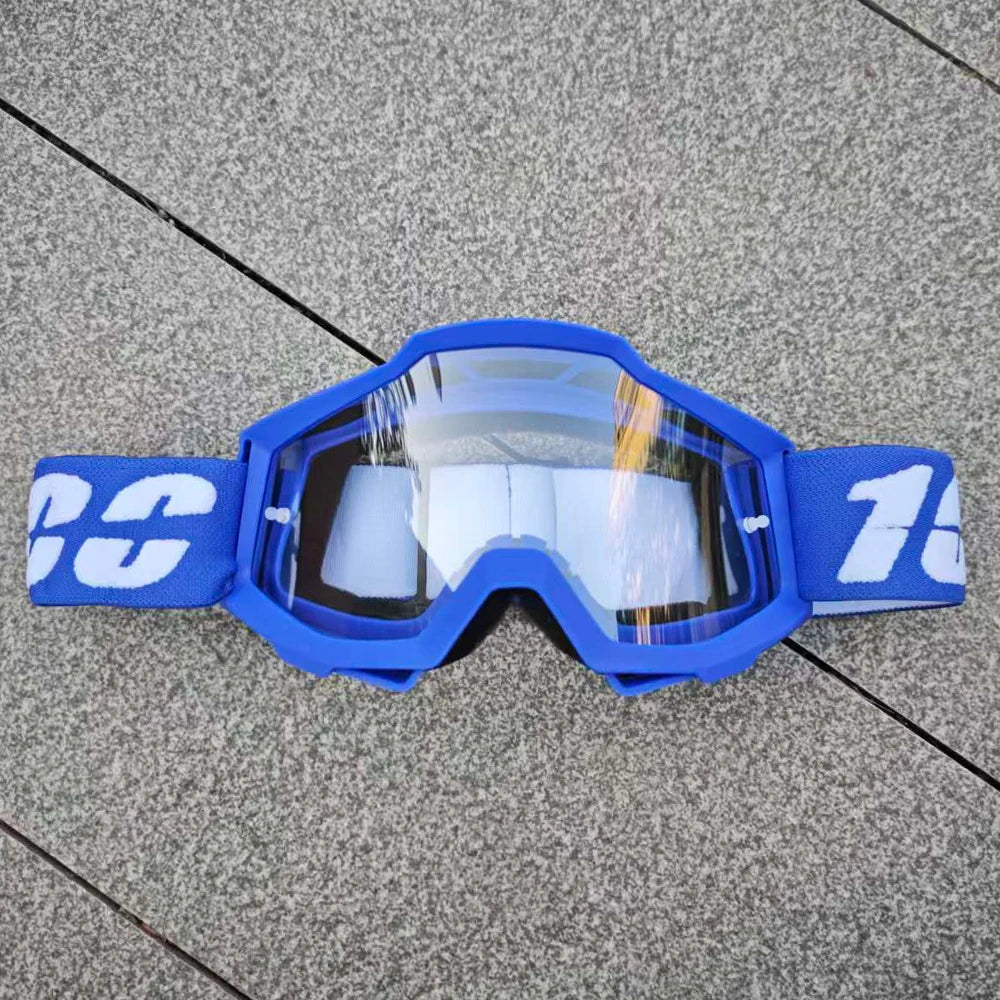 Off-Road MTB Protective Eyeglasses Heavy Wind Sand Resistance Shockproof Clear Lens For Rough Terrain Cycling