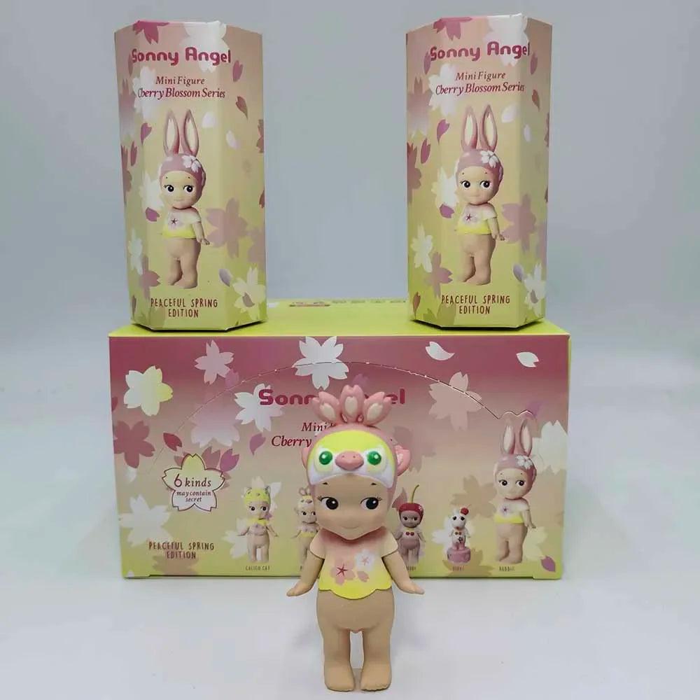 Sonny Angel' Blind Box Cherry Blossom Spring Series Limited Edition Cute Mystery Surprise Gift Kawaii Japanese Style Collectible