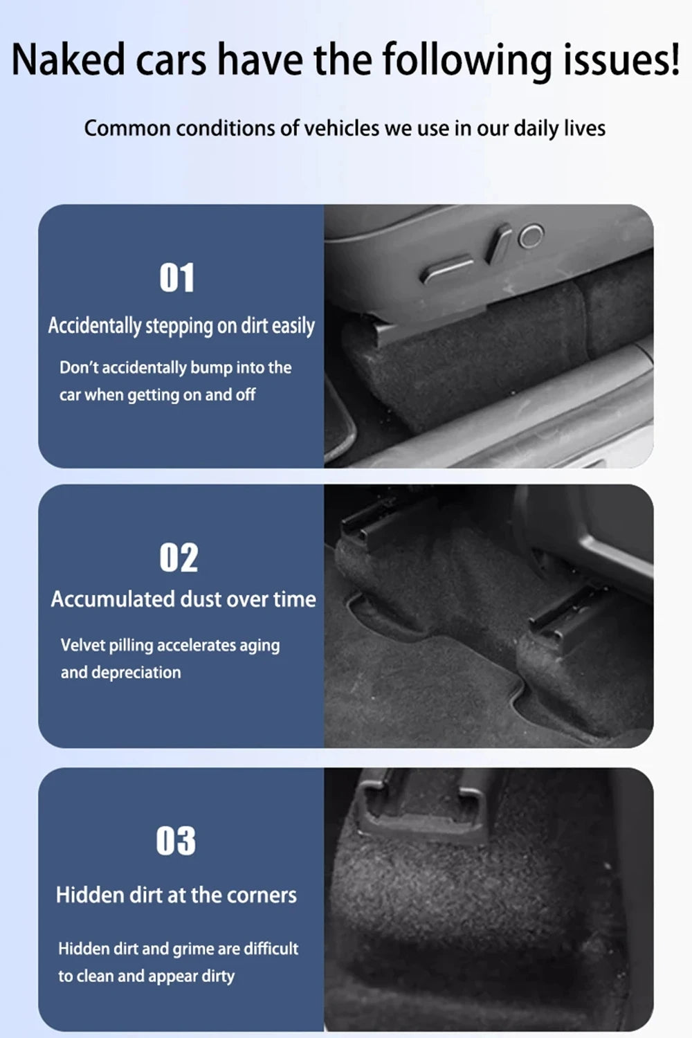 For Tesla Model Y Juniper 2025 2026 Under Seat Corner Guard Seat Slide Rail Protector Cover Anti-Kick Decor Flocking Accessories