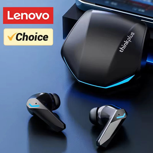 2026 For Lenovo Pro Wireless Bluetooth 5.3 Earphones Gaming Low Latency Dual Mode Music Earbuds Sports In-Ear Headset With Mic