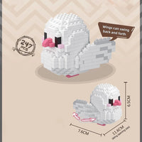 White Parrot Blocks