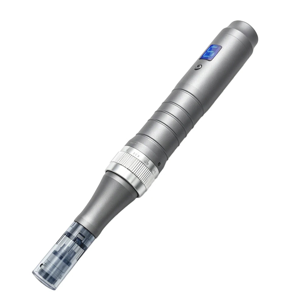 Professional Microneedling Auto Derma Pen M8 Micro Needling Dermapen Kit for Skin Care with 12 Pcs Pins 0.25mm