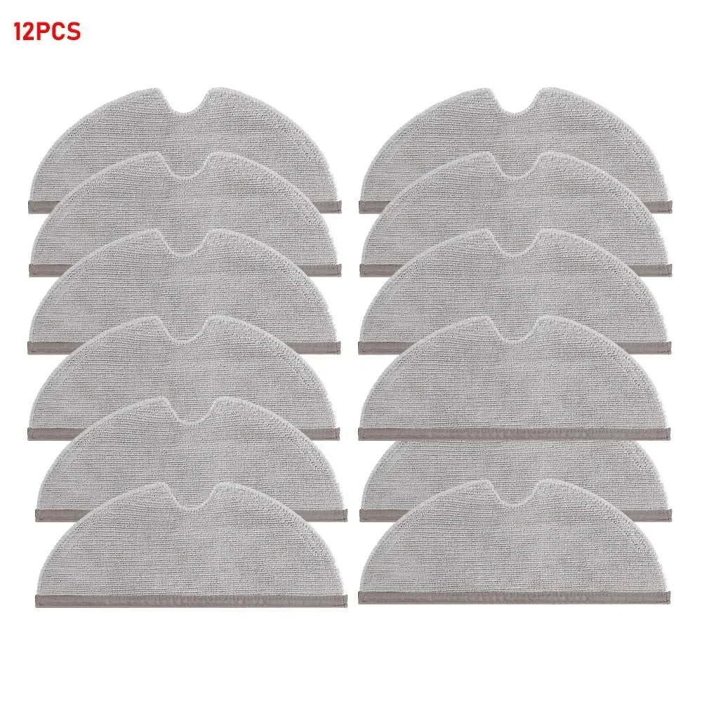 Mop Cloths Replacement For Roborock Q5 Pro Q5 Pro+ Q8 Max Q8 Max+ Vacuum Cleaner Accessories Washable Mopping Pads Spare Parts