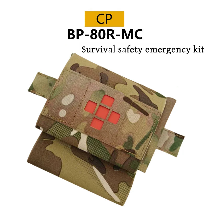 Micro trauma first aid kit, storage bag, trauma survival kit accessories