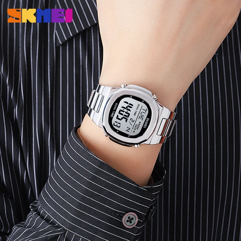 SKMEI 2004 Digital Watch for Men Luxury Electronic Sports Calendar Alarm Clock Waterproof Mens Wristwatches1816 reloj hombre