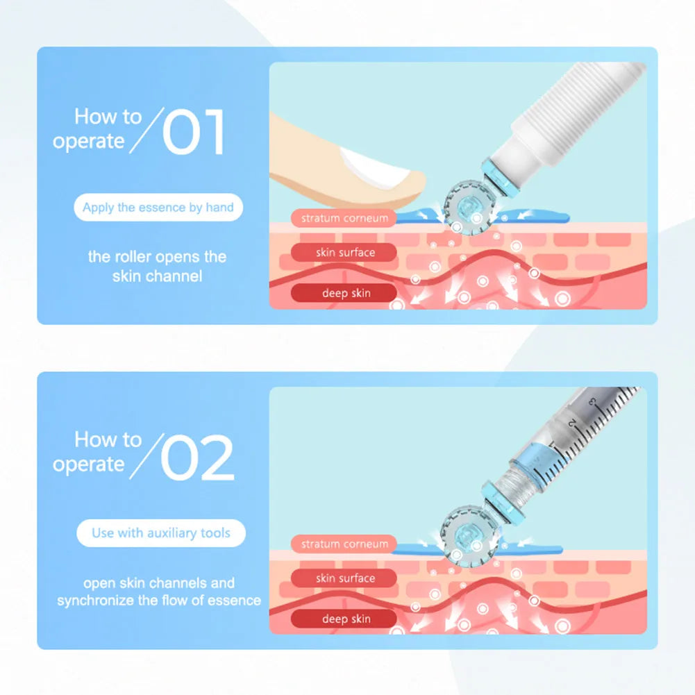 3in1 S1 Derma Roller Stamp Microneedle Dermastamp 49pin 64pin 112pin Replace Head Cartridge Tips Needle Beauty Skin Care 0.2mm