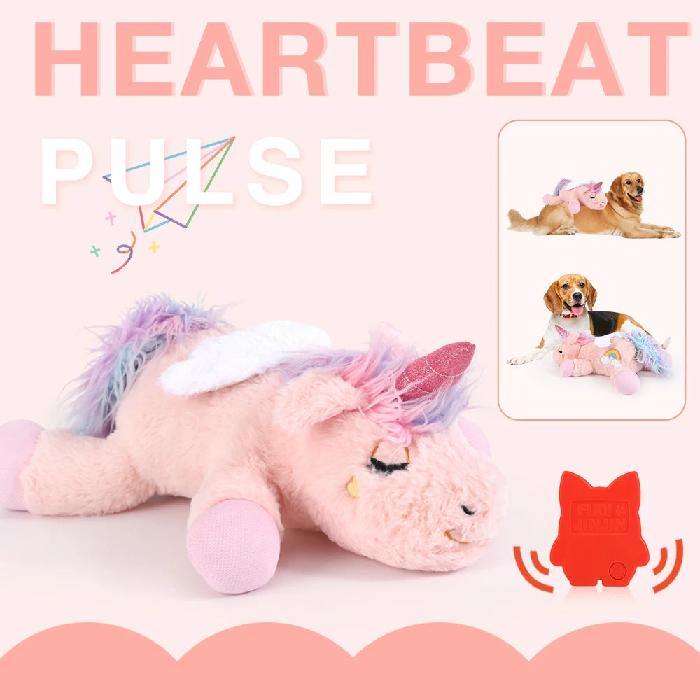 Plush Puppy Heartbeat Toys, Birthday Gifts, Rich Dog Puzzle Toys, Behavior Training, 16 Christmas