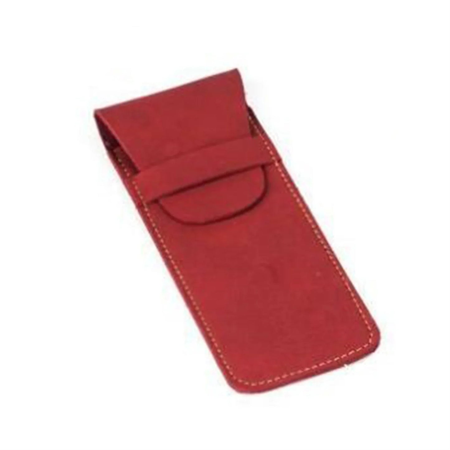 Vintage Frosted PU Leather Flap Pen Case High-end Fountain Pen Protective Sleeve Large Capacity Double Set of Pen Case