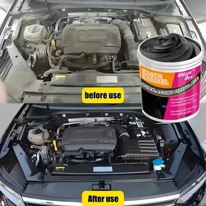 [All-in-One Repair Cream] All-in-One Plastic & Rubber Repair Cream - Instant Black Restoration, Scratch Remover & Anti-Aging For