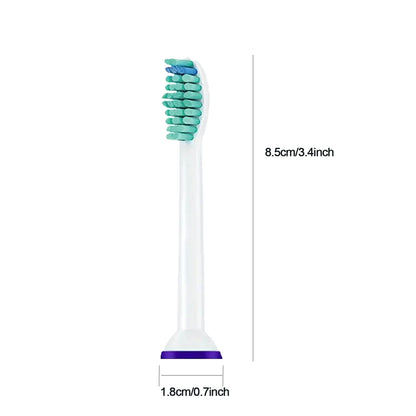 4-32pcs Electric Toothbrush Replacement Heads Compatible with Philips Sonicare Replacement Brush Heads Click-on Handles