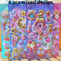 4 pcs mixed design