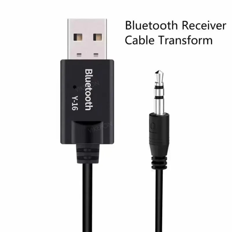 Wireless Audio Adapter Bluetooth 5.0 Receiver Car Kit 3.5MM 3.5 Jack AUX Auto Stereo Music USB Dongle for Car Speaker Amplifier
