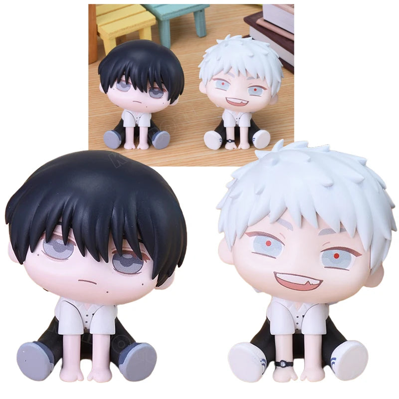 Hikaru ga Shinda Natsu Indou Hikaru Anime Figure The Summer Hikaru Died Tsujinaka Yoshiki Action Figure Q Model Doll Toys 2pcs