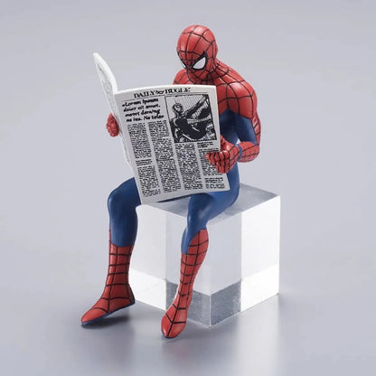 NEW 7-9cm Action Figure Spider-Man Anime Collection Mini Toys Model Children Gift Hasbro Marvel Spider Man Superhero Spiderman