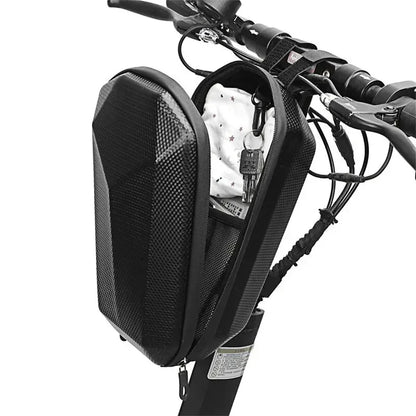 Waterproof E-Bike Front Bag 5L Big Capacity Scooter Tube Bag Wear-resistant Hard Shell Bicycle Storage Bag Bike Accessories