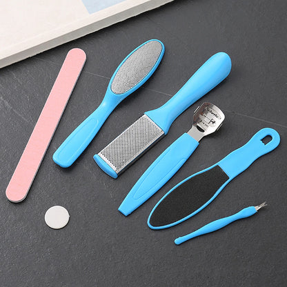 Professional Pedicure Tool Set, Stainless Steel Foot Care Kit, Dead Skin Remover, Pedicure Kit, Foot File Kit, Foot Healing Tissue Remover