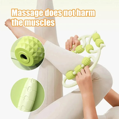12-Round Slimming & Muscle Relaxation Equipment for Thighs and Calves, Leg Toning Artifact
