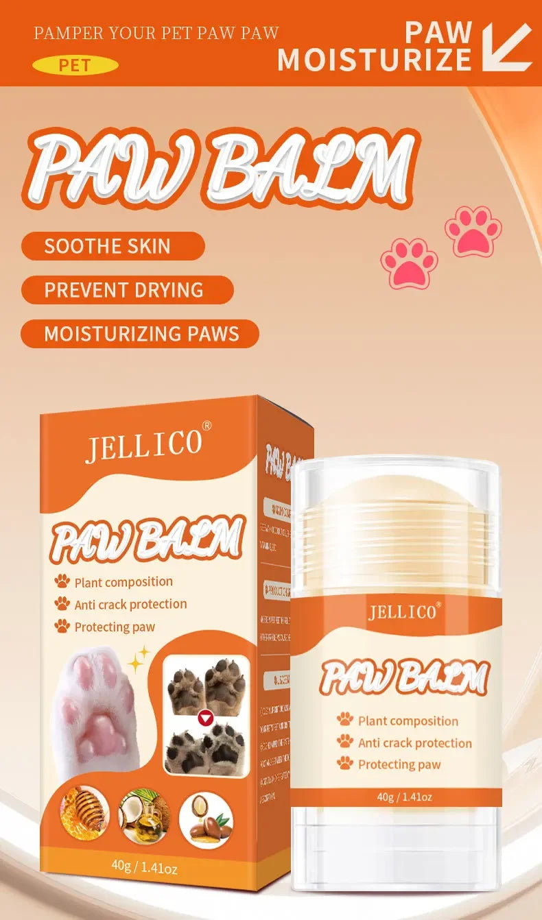 Pet Paw Care Cream Cats Dogs Moisturize Soften Foot Soles Prevent Dry Skin Daily Nourishing Protection Cream Pet Foot Supplies