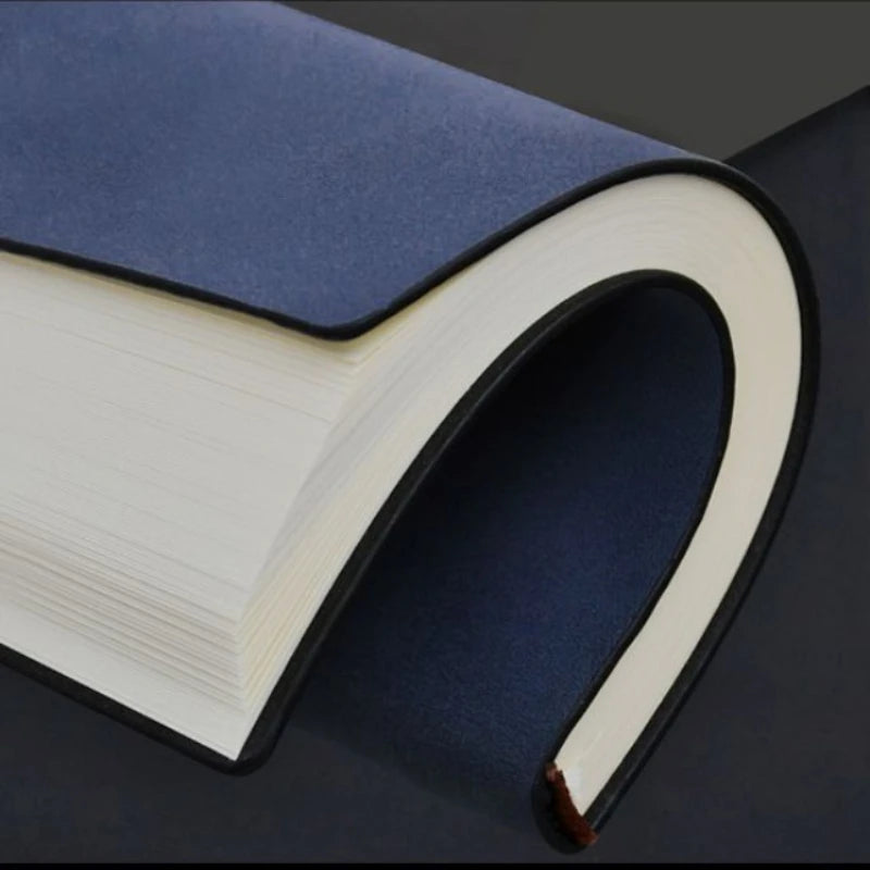 A5 A6 Sheepin Notebook Leather Office Journal Diary Notepad Stationery Student Class Lined NoteBook 160 Pages/240 Pages