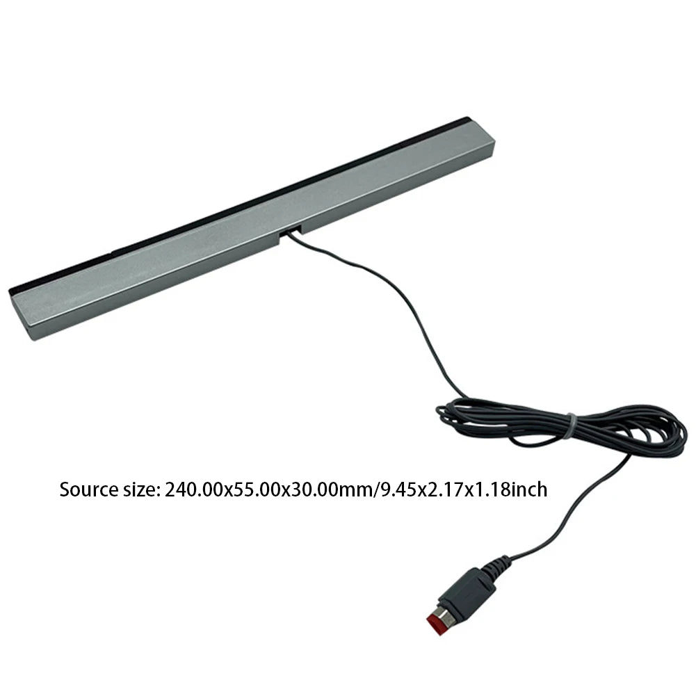 Sensor Bar USB for Nintendo Wii/Wii U Console Replacement Infrared TV Ray Wired Remote Sensor Bar Reciever Inductor Game Accesso