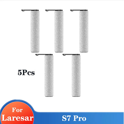 Main Side Brush For Laresar S7 Pro Wet And Dry Vacuum Cleaner Kit Vacuum Cleaner Parts Roller Brush Bar Replacement