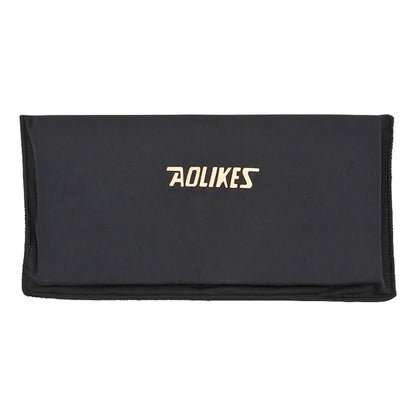 AOLIKES 1PCS Hot and Cold Relief Gel Knee Sleeve,Heat or Ice Therapy for Knee Relief,Contoured Hydrogel Design for Comfort