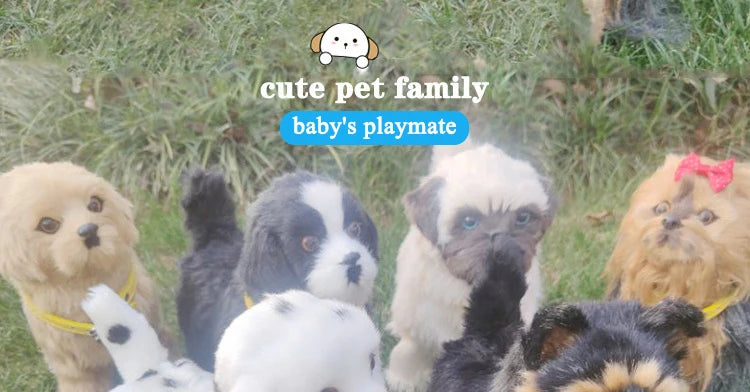 New Simulation Robot Dog Electronic Pet Sound Control Walking Nodding Music Touch Control Robot Animal Pet Children Toy Gifts