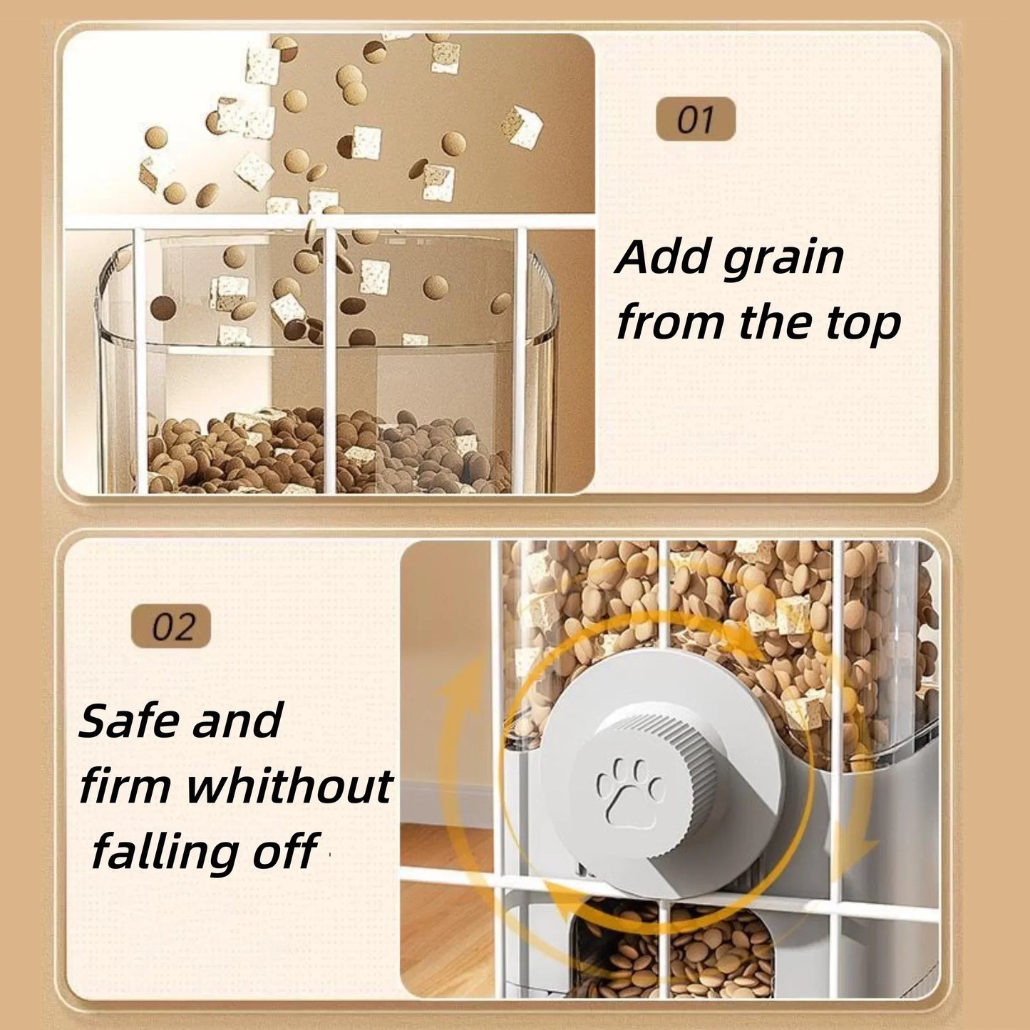 New Tepy Gravity Pet Auto Feeder Waterer Dog Water Supplies Hanging Cage Dog Basin Cat Bowl Automatic Feeder Pet Supplies