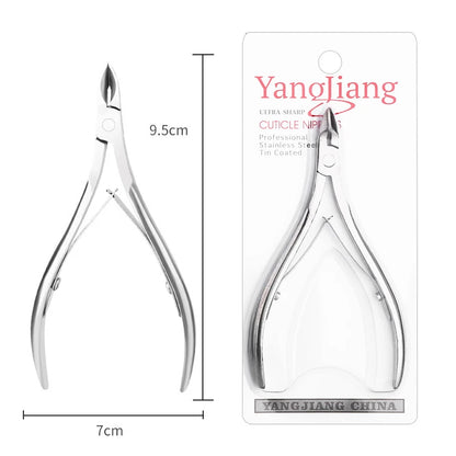 1/5 Pcs Toenail Fingernail Cuticle Nippper Professional Nail Clipper Manicure Cutter Scissoris Stainless Steel  Trimmer Tools