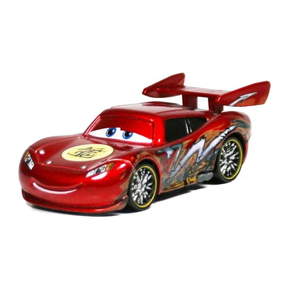 DisneyPixarCars 2 3 Lightning McQueen Matt Jackson Storm Ramirez 1:55 Alloy Pixar Cars Metal die-cast car toys, children's gifts